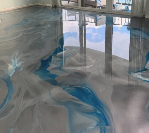 custom metallic epoxy gallery 6