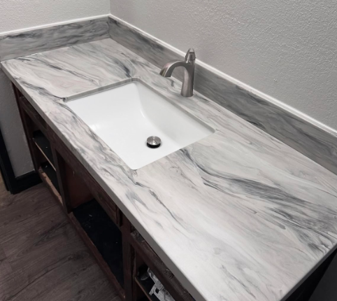 metallic epoxy countertop gallery 7